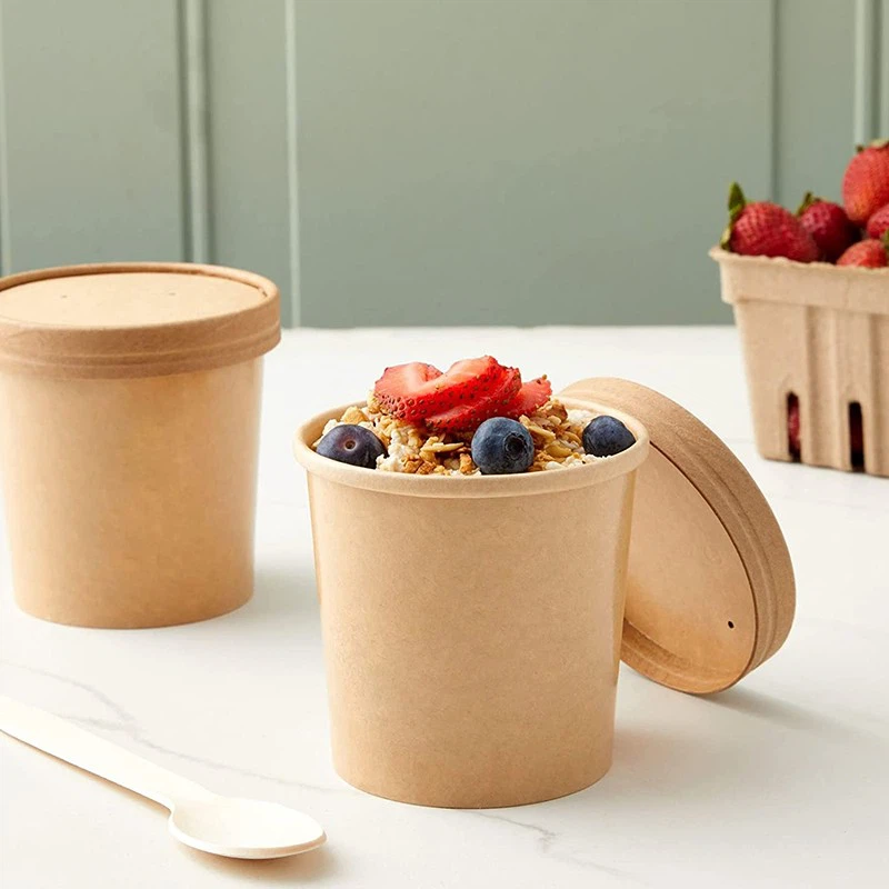 Compostabl soup cup